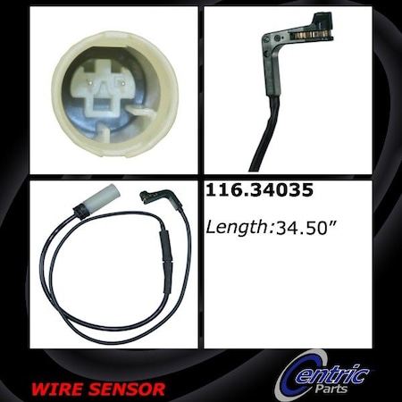 Centric Parts Brake Pad Sensor Wires, 116.34035 116.34035